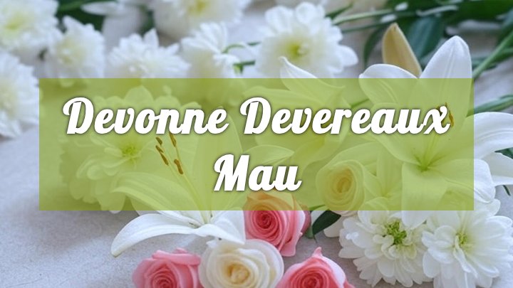 devonne devereaux mau las vegas nv obituary
