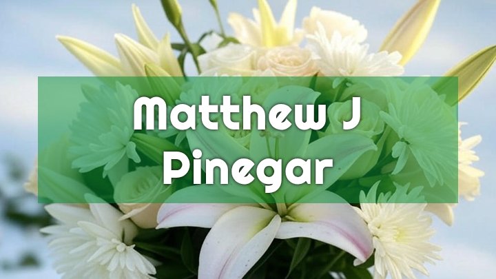 matthew j pinegar salt lake city ut obituary